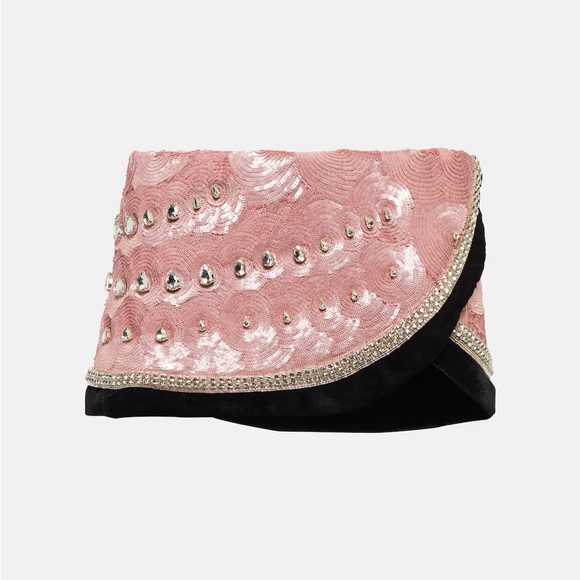 NWT AREA Embroidered Crystal Pailette Watermelon Skirt - Picture 2 of 8